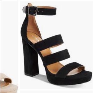 Coach Marina black heels